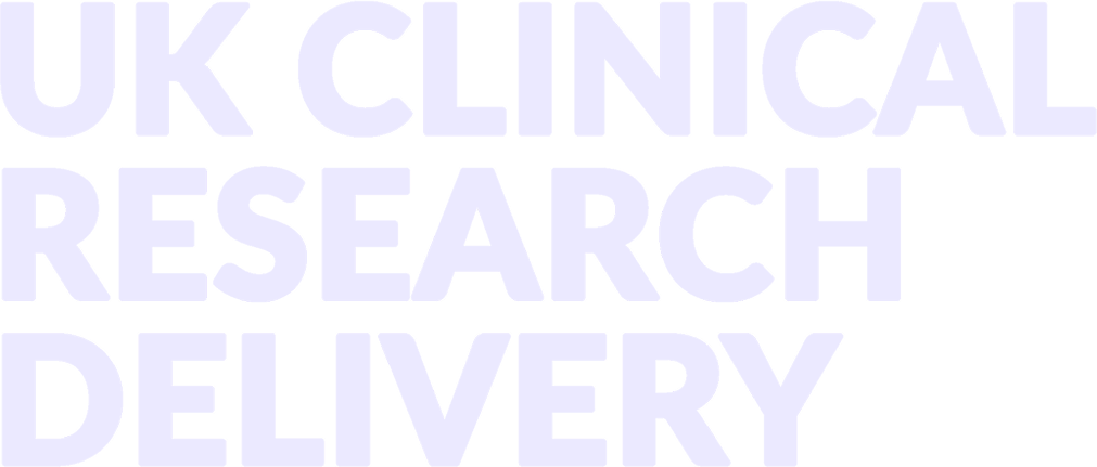 Logo of UK Clinical Research Delivery, a UK-based clinical research organisation